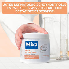 Mixa Shea Nourishing Cream, für Gesicht, Körper und Hände, 400 ml Kosmetik und Schönheit Naty Shop