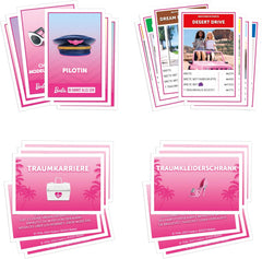 Barbie Edition, das klassische Brettspiel, inspiriert von Barbies Traumwelt und ihren Abenteuern, ist ein originelles Spiel für Kinder und Jugendliche.