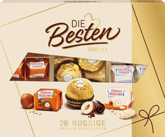 Ferrero The Best Nut Edition – Schokoladengeschenk für Sie und Ihn mit 3 Premium-Sorten