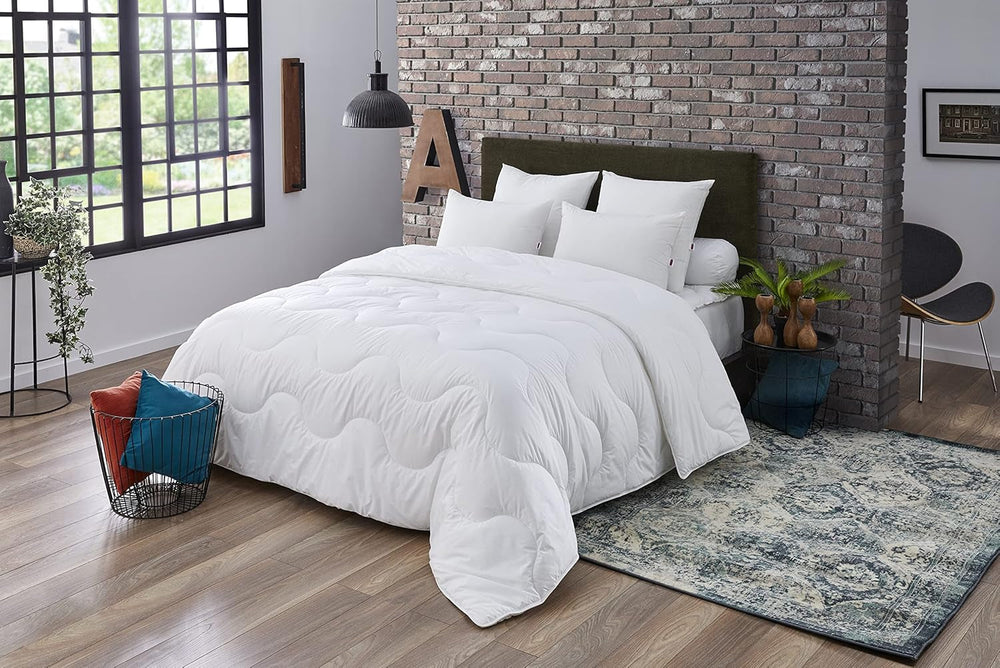 DODO Quilt Munich Basic, Polyester, weiß, 150X220 cm Steppdecken und Steppdecken Naty Shop 150X220 cm