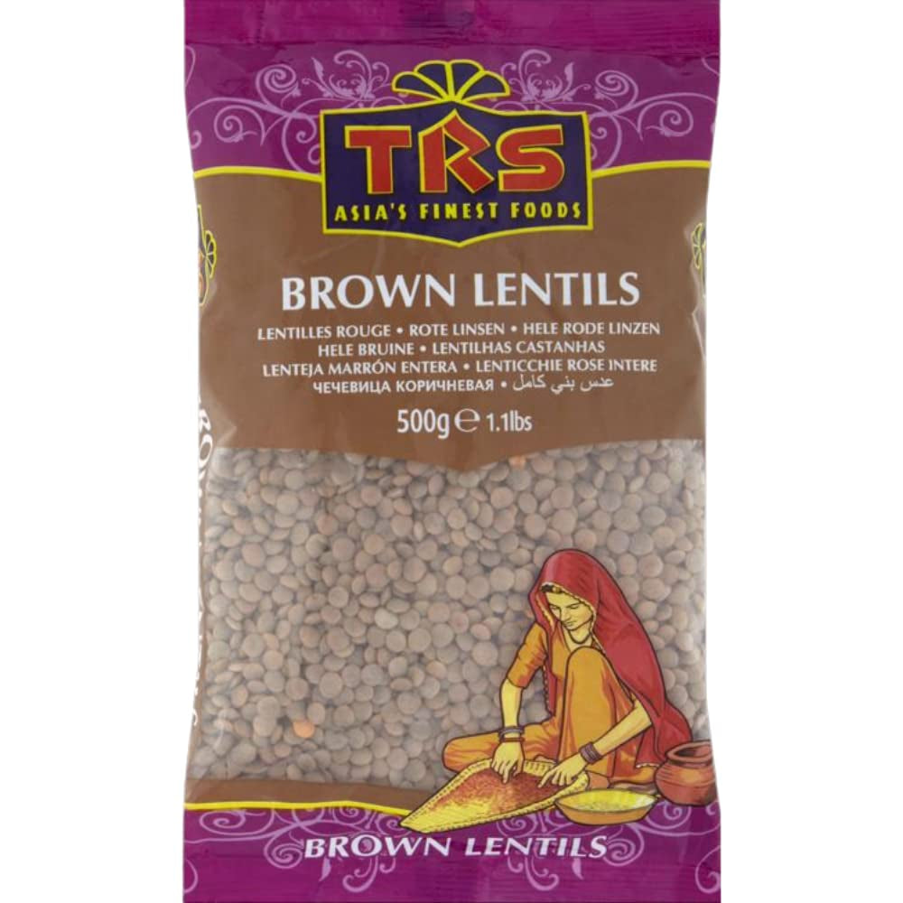 TRS - Linte brună întreagă - (1 x 500g)