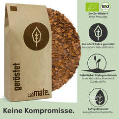 Ceai Mate prăjit BIO 1 KG ● Ceai Yerba Mate ● Bio, Fairtrade & uscat la aer