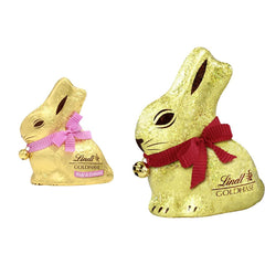 IEPURAȘUL DE AUR cu Ciocolată | 100 g IEPURAȘUL DE AUR | Ciocolată albă premium și ciocolată IEPURAȘUL DE AUR Ediție Glamour Gold | 100 g IEPURAȘUL DE AUR