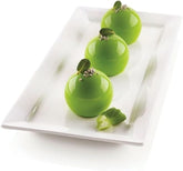 Silikomart, Form für Tartufo-Silikonkuchen, 8 einzelne Öffnungen, Ø 62 H 52 mm Küche Naty Shop Dolce Tartufo