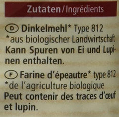 Bucle de speltă organice, 500g