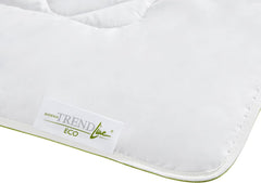 Badenia Trendline Eco Quilt Camel Lightweight 155 x 220 cm, weiß, Öko-Tex zertifiziert, hergestellt nach dem deutschen Qualitätsstandard Quilts und Quilts Naty Shop