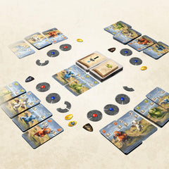 Kosmos 683757 Dragon Keeper, Joc de cărți mare pentru întreaga familie de la 8 ani, 123 de cărți de dragon frumoase, de format mare, de Michael Menzel, joc de societate, cadou