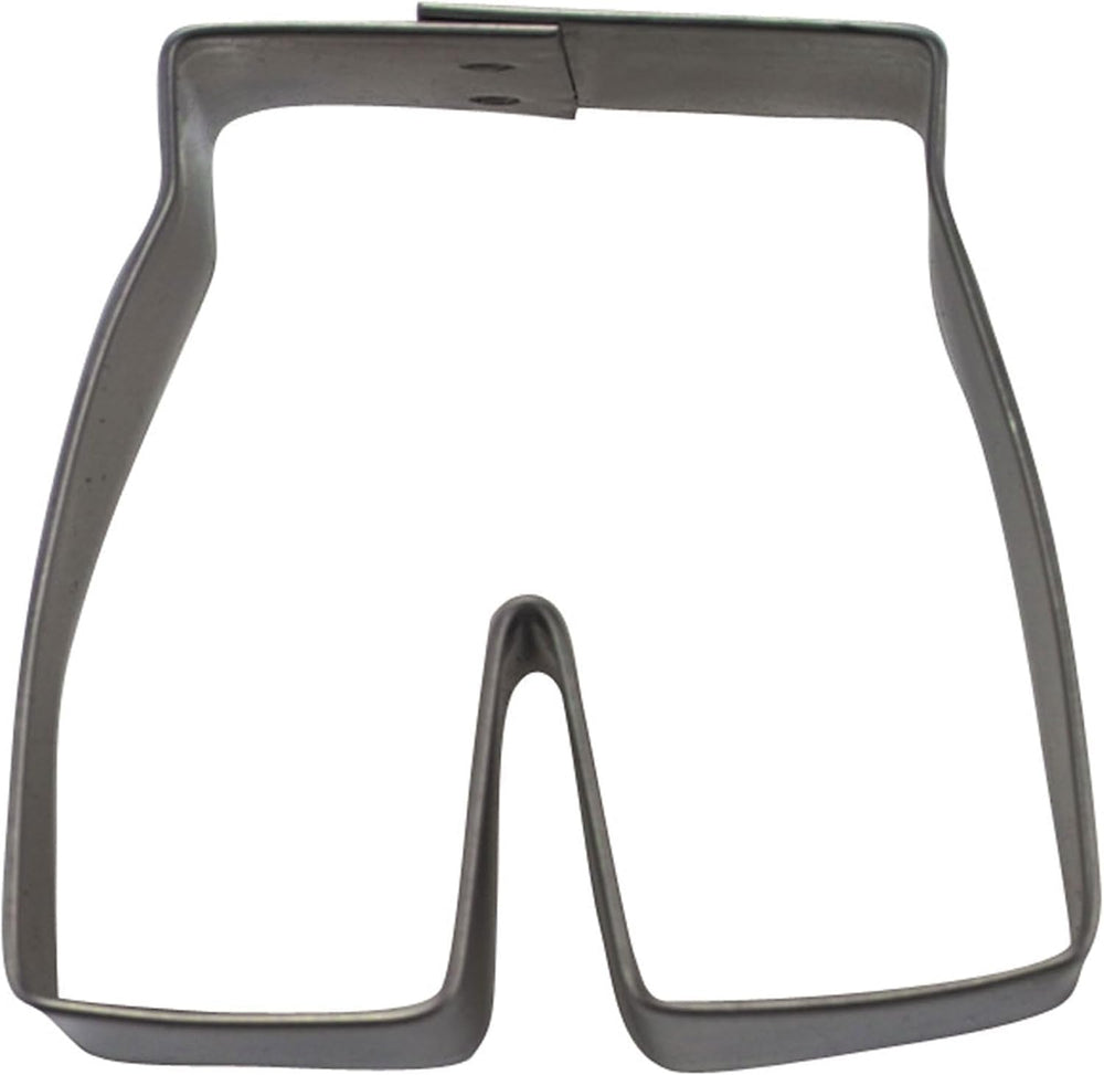 Formă de tăiat biscuiți pentru pantaloni/pantaloni scurți, aproximativ 6 cm