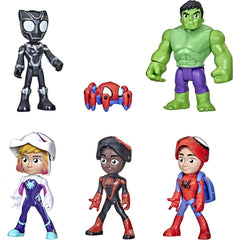 Hasbro Spidey und seine fantastischen Freunde Masked Heroes Multipack 10 cm große Actionfiguren für Kinder ab 3 Jahren F1486 Actionfiguren Naty Shop Hero Reveal