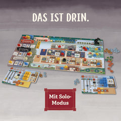 KOSMOS 683948 Das weiße Schloss, Am Hof des Daimyo, Strategiespiel mit speziellem Würfelmechanismus, Brettspiel für 1-4 Spieler ab 12 Jahren, Spiel für Kenner