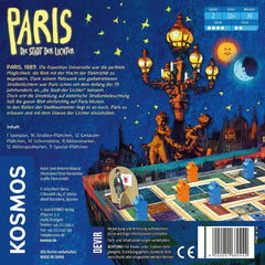 KOSMOS 680442 Paris – Stadt der Lichter Duell um die besten Baustellen 2-Spieler-Strategiespiel mit einfachen Regeln 2-Spieler-Spiel ab 10 Jahren