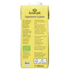 Bio Sojacreme Cuisine, 200 ml