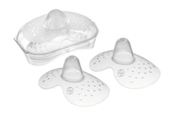 MAM | Capace pentru sâni - Set de 2 tampoane pentru sâni din silicon (mărimea L, 23mm) Accesorii Hrana si Alaptare Bebe Naty Shop 2 bucăți (pachet de 1)