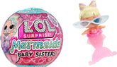 L.O.L. Surpriză! Mermaids Baby Sisters - Cu cozi care își schimbă culoarea, Selecție surpriză, Conține 1 păpușă cu accesorii drăguțe, Colecționează toate cele 8 păpuși, Pentru copii cu vârsta de 4 ani și peste Papusi Naty Shop Titlu implicit