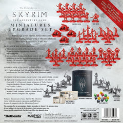 Modiphius The Elder Scrolls: Skyrim – Abenteuer-Brettspiel – Upgrade-Miniaturen-Set | Brettspiel | Ab 14 Jahren | 1-4 Spieler | Spielzeit 60–120 Minuten, Grau, Rot