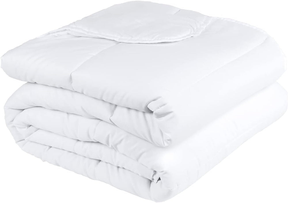 Pikolin Home fibre plapuma, Mite-proof, Primavara, Vara, 150 G, Plapuma, Hipoalergenic, Respirabil, Diverse dimensiuni, RF07 Plapumi si pilote Naty Shop Alb Cama de 200 - 280 X 240 Cm