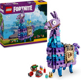 LEGO Fortnite Vorratslama Spielzeug - Spielfigur zum Bauen & Sammeln aus Videospiel - Zubehör wie Schlürfsaft - Gaming Spielset - Gamer Geschenk für Jungen, Mädchen und Teenager ab 12 Jahren - 77071