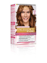 L'Oréal Paris Excellence 6.41 Culoare de păr - Bronz chihlimbar deschis Vopsea pentru par Naty Shop 6.41 Bronz chihlimbar deschis