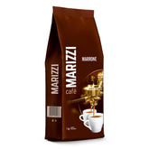 MARIZZI® Marrone – 1 kg – 100 % Arabica-Kaffeebohnen, deutliches, leicht süßliches Aroma. Kaffee Naty Shop Marrone 1 kg