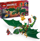 LEGO NINJAGO Lloyds grüner Walddrache - Spielzeug Drache mit 2 Minifiguren - Drachenfigur mit beweglichem Schwanz, Hals, Beine & Flügel - Geschenkidee für Jungen und Mädchen ab 6 Jahren 71829