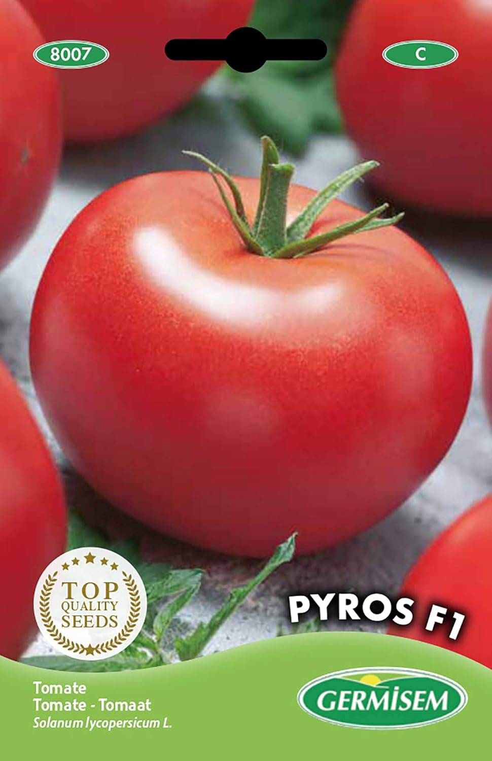 Tomate PYROS F1, Mehrfarbig, EC8007