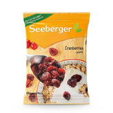 Seeberger Cranberries, halbierte kanadische Cranberries, fruchtig und süß, 13 x 125 Gramm Naty Shop Dehydrierte Produkte 13 x 125 Gramm 13 x 125 Gramm