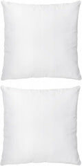 HOMLA Toby pernă de umplere set de 2, 45X45Cm, alb, poliester premium, dimensional stabil și ușor de întreținut Perne standard Naty Shop Titlu implicit