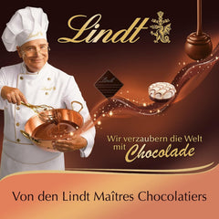 Ciocolată Lindt | Cutie Praline Creola | 100g | 9 praline în 4 sortimente delicioase, fabricate din cacao 100% fină, fără alcool | Set cadou ciocolată