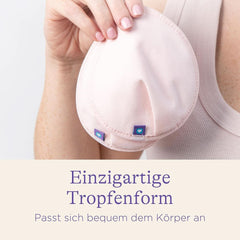 Lansinoh Waschbare Stilleinlagen Hellrosa & Schwarz - 8 Stück Inkl. Wäschenetz - Ultrasaugfähig, Superweich Und Wiederverwendbar Zubehör Essen und Stillen Bebe Naty Shop