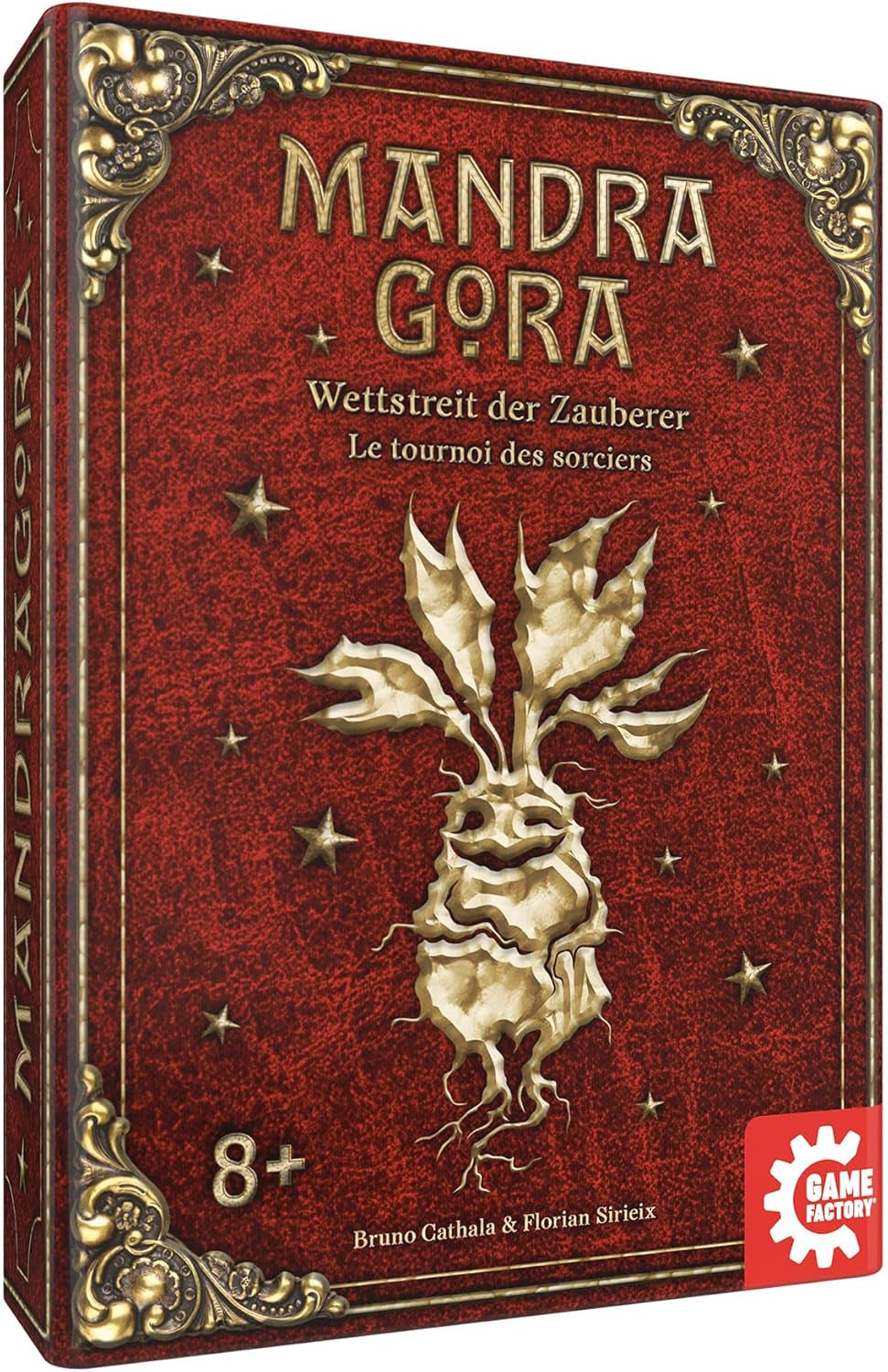 Game Factory 646308 Mandragora, Concursul Vrăjitorilor, joc magic de familie pentru 2-4 jucători cu vârsta de 8 ani și peste, joc de societate