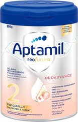 Aptamil Profutura, Lapte praf pentru bebelusi, fara ulei de palmier - 800 grame Mama si Copilul Naty Shop 800 grame Profutura Duoadvance 2