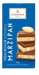 Baton de martipan Niederegger, ciocolata cu lapte, (110 g)