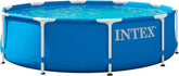 Piscină Intex cu cadru metalic - Piscină supraterană - Albastră - Ø 305 x 76 cm