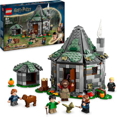 LEGO Harry Potter Hagrids Hütte: EIN unerwarteter Besuch Set mit 5 Mini-Figuren und 2 Tierfiguren, Geschenk für 8-jährige Mädchen, Jungs und Kinder, magisches Abenteuer-Spielzeug, Fantasy Set 76428