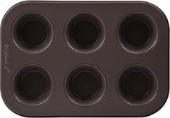 BERGNER BAKING LOVERS - Set Von 2 X 6 Cup Muffinformen - Kohlenstoffstahl Mit Ilag Essential, PFOA Frei, Leicht Zu Reinigen Matrite si tavi pentru copt Naty Shop