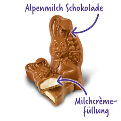 Milka, Minihasen, 1,5 kg, Milchschokolade Pralinen Naty Shop