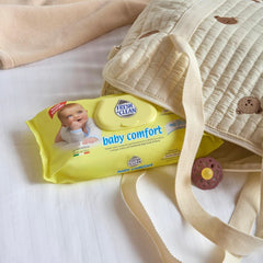 Milleusi Classic Fresh & Clean, Feuchttücher, 72 Stück Baby-Feuchttücher Naty Shop