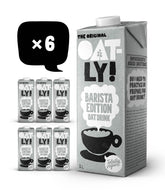 Oatly Barista Haferdrink Barista Edition, Long Life 1 Liter (6er Pack)