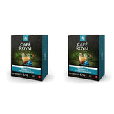 Café Royal Espresso Decaffeinato 36 Kapseln für Nespresso Kaffee Maschine - 5/10 Intensität - UTZ-zertifiziert Kaffeekapseln aus Aluminium (Packung mit 2)