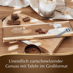 Lindt Weiße Schokolade mit Mandeln, 300-Gramm-Tafel Pralinen Naty Shop