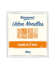 Udon-Nudeln DIAMOND, schnelle und einfache Zubereitung, vegetarisch, vegan - 1 x 200 g