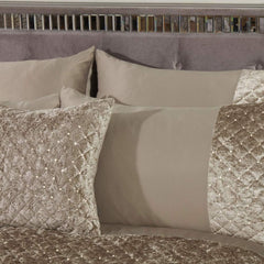 Emma Barclay Glamour Bettwäsche-Set für Doppelbett, Nerz, Polyester, Creme Emma Barclay Betten und Bettdecken