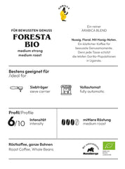 Joerges Foresta Kaffee 1X 1000G geröstete ganze Bohnen Kaffee Naty Shop
