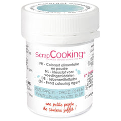 Scrapcooking, Lebensmittelfarbpulver, Pastellblau, 5 Gramm Naty Shop