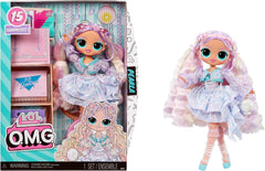 LOL Surprise! Păpușa la modă OMG Pearla cu 15 surprize - Păpușă cu ținută și accesorii în stil sirenă - Pentru copii cu vârsta de 4 ani și peste