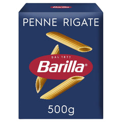 Pasta Barilla Classic Penne Rigate Nr. 73 aus hochwertigem Hartweizen, immer al dente (1 x 500 g)