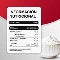 Eiklarpulver (350g) | Getrocknetes Eiklar Pulver | Eialbumin für Backen & Kochen | Ohne Zusatztoffee | Laktosefreie Zip-Bag-Verpackung