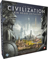 Fantasy Flight Games, Civilization: A New Age, Joc de bază, Joc pentru experți, Joc de societate, 2-4 jucători, Vârste 14+, 120+ minute, Germană