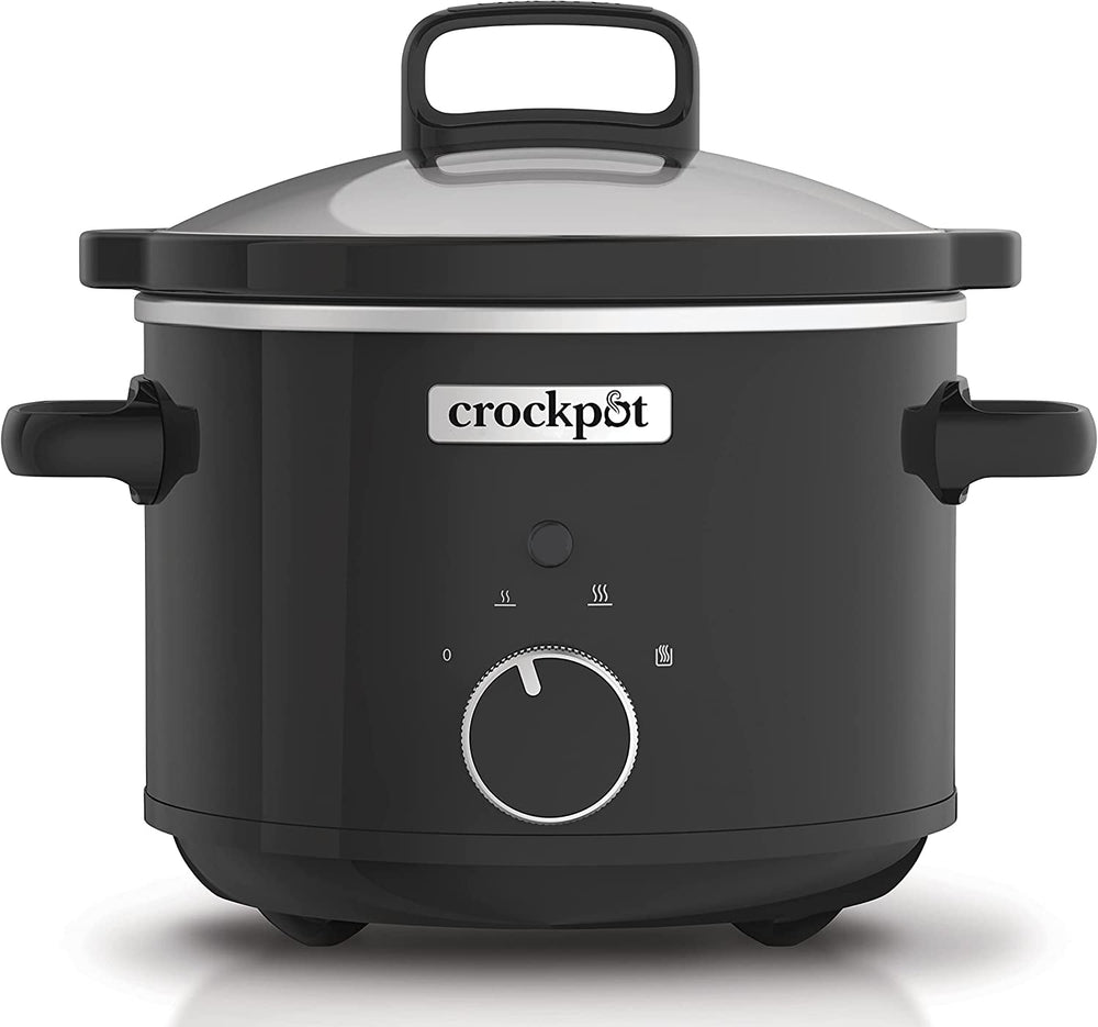 Slow Cooker Crockpot, abnehmbare Keramikschüssel, leicht zu reinigen, 2,4 Liter (1-2 Personen) Slow Cooker Naty Shop Standardtitel