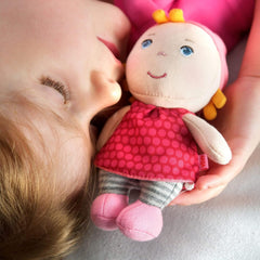 HABA 306238 Minipuppe Hertha, Puppe ab 0 Jahren